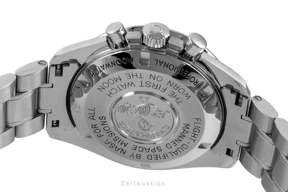 Omega Speedmaster Moonwatch Stahl Handaufzug Ref. 311.30.42.30.01.005 B&P  [2605371]