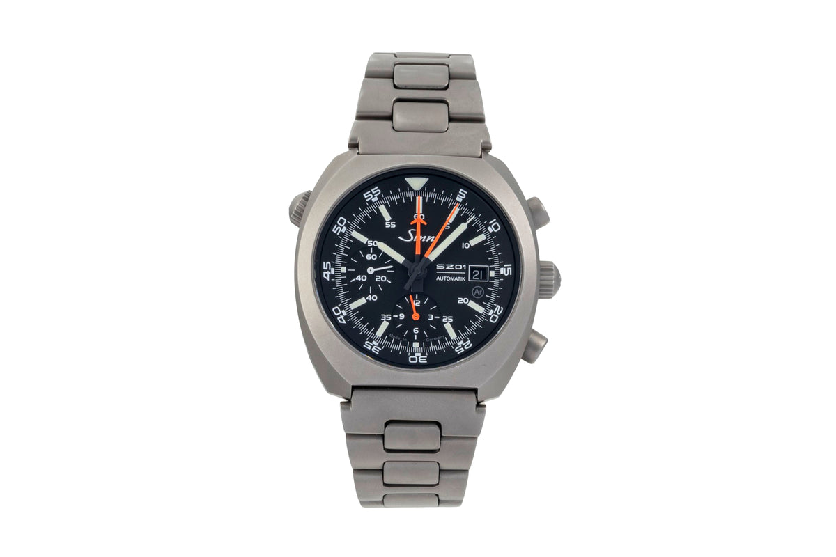 Sinn 140 St Weltraumchronograph chronograph steel automatic men's watch 140.020 LP: 4870EUR  [2605385]
