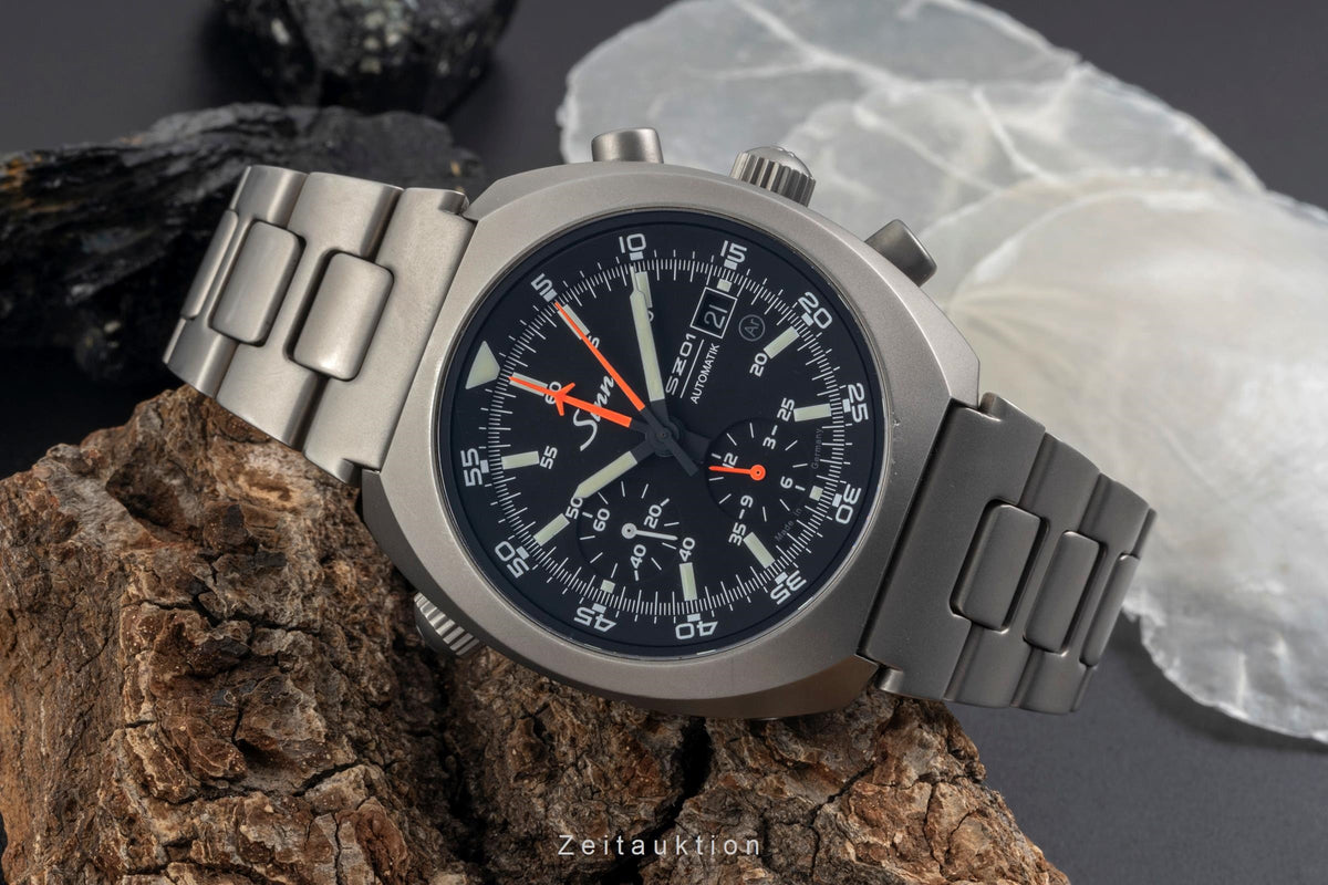 Sinn 140 St Weltraumchronograph chronograph steel automatic men's watch 140.020 LP: 4870EUR  [2605385]