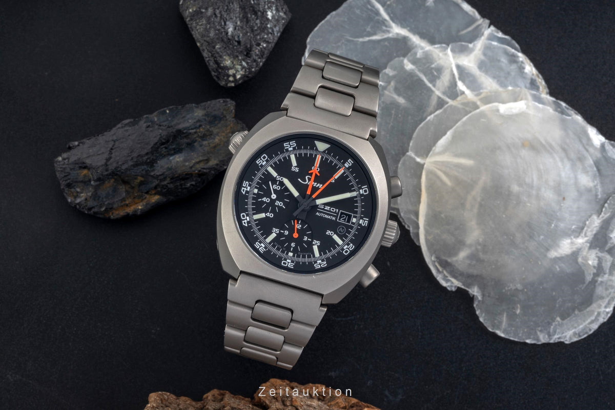 Sinn 140 St Weltraumchronograph chronograph steel automatic men's watch 140.020 LP: 4870EUR  [2605385]
