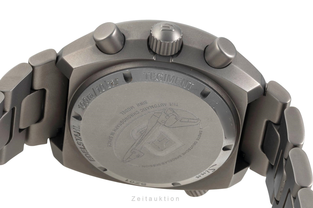 Sinn 140 St Weltraumchronograph chronograph steel automatic men's watch 140.020 LP: 4870EUR  [2605385]