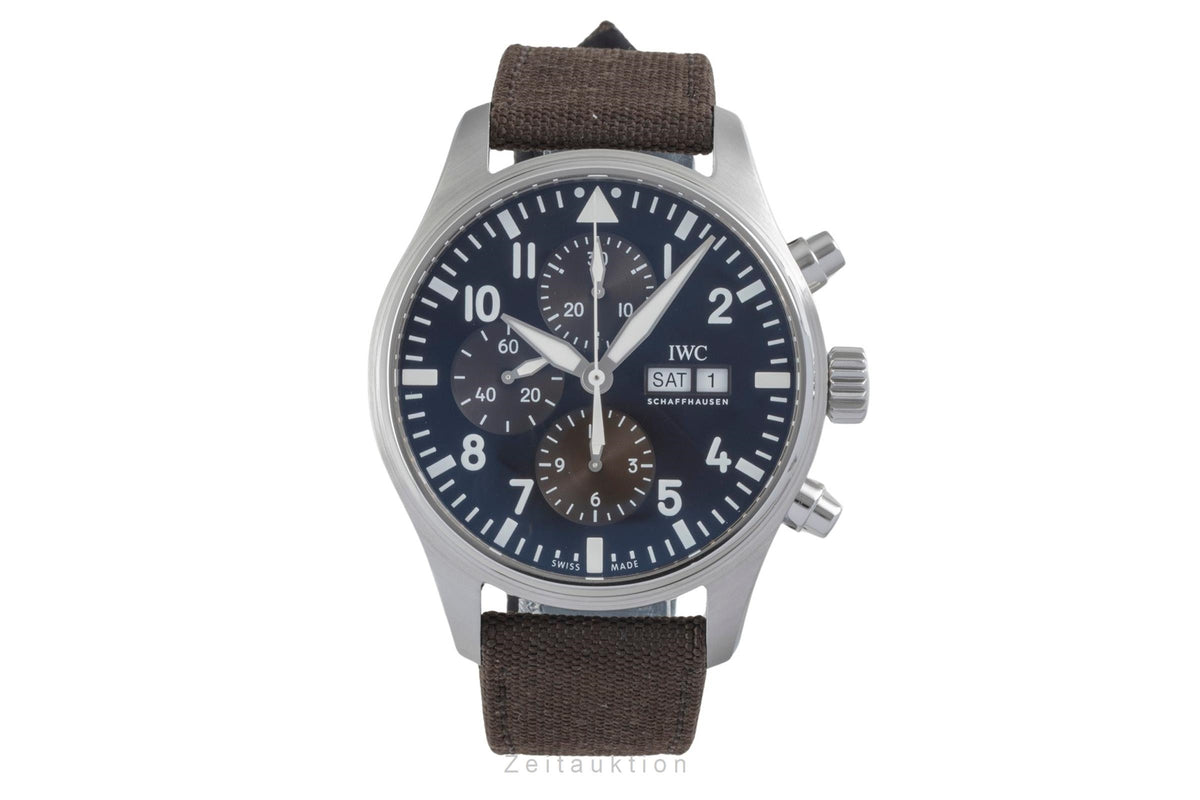 IWC Fliegerchronograph steel automatic men's watch IW377713  [2605386]