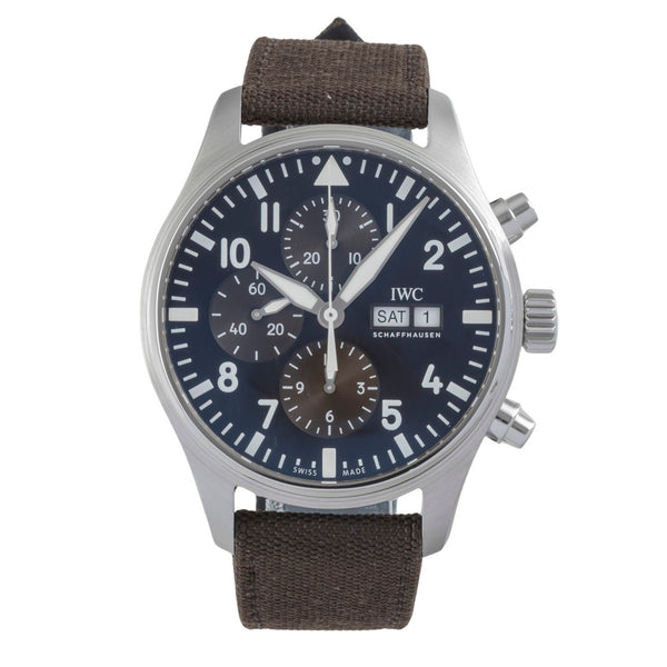 IWC Fliegerchronograph steel automatic men's watch IW377713  [2605386]