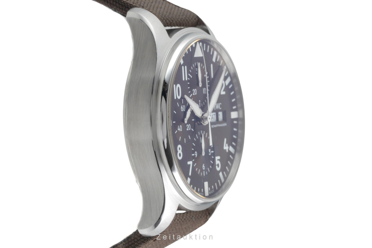 IWC Fliegerchronograph steel automatic men's watch IW377713  [2605386]
