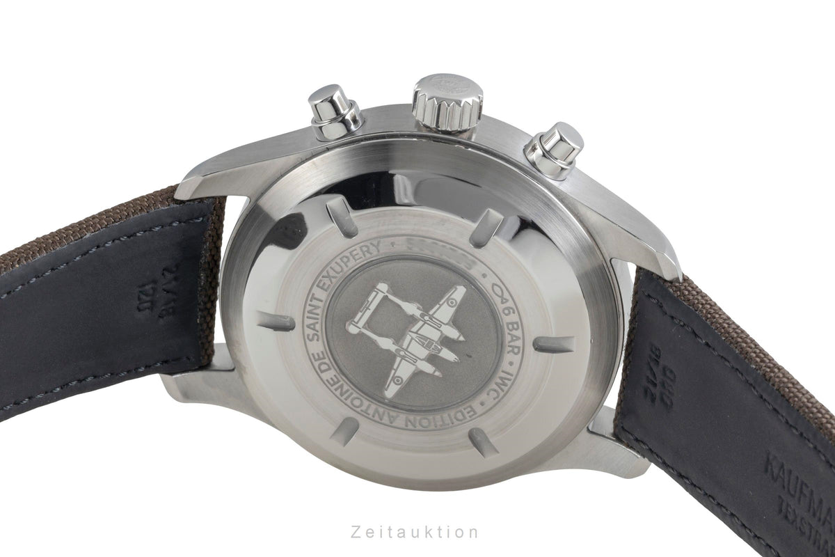 IWC Fliegerchronograph steel automatic men's watch IW377713  [2605386]