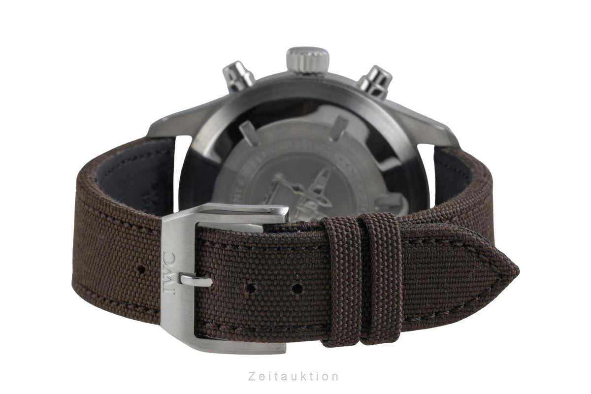 IWC Fliegerchronograph steel automatic men's watch IW377713  [2605386]