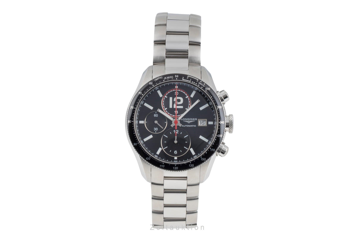 Longines Grande Vitesse cronógrafo acero automático reloj para caballeros L3.636.4.50.6  [2605387]