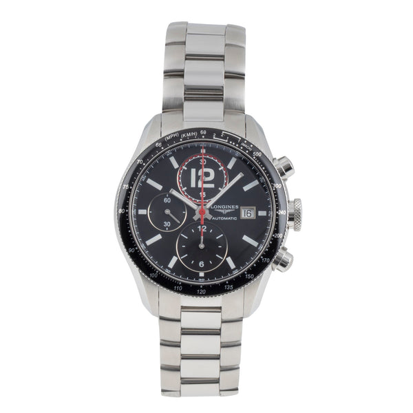 Longines Grande Vitesse cronógrafo acero automático reloj para caballeros L3.636.4.50.6  [2605387]