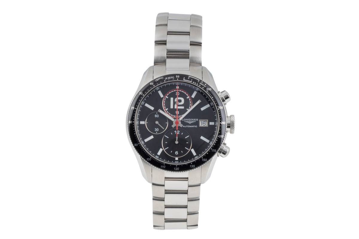 Longines Grande Vitesse cronografo acciaio automatismo orologio da uomo L3.636.4.50.6  [2605387]