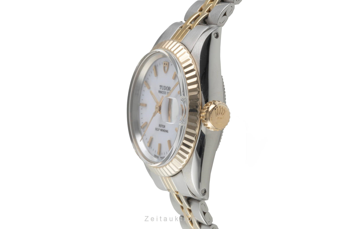 Tudor Princess Date acciaio / oro automatismo orologio da donna 92413  [2605388]