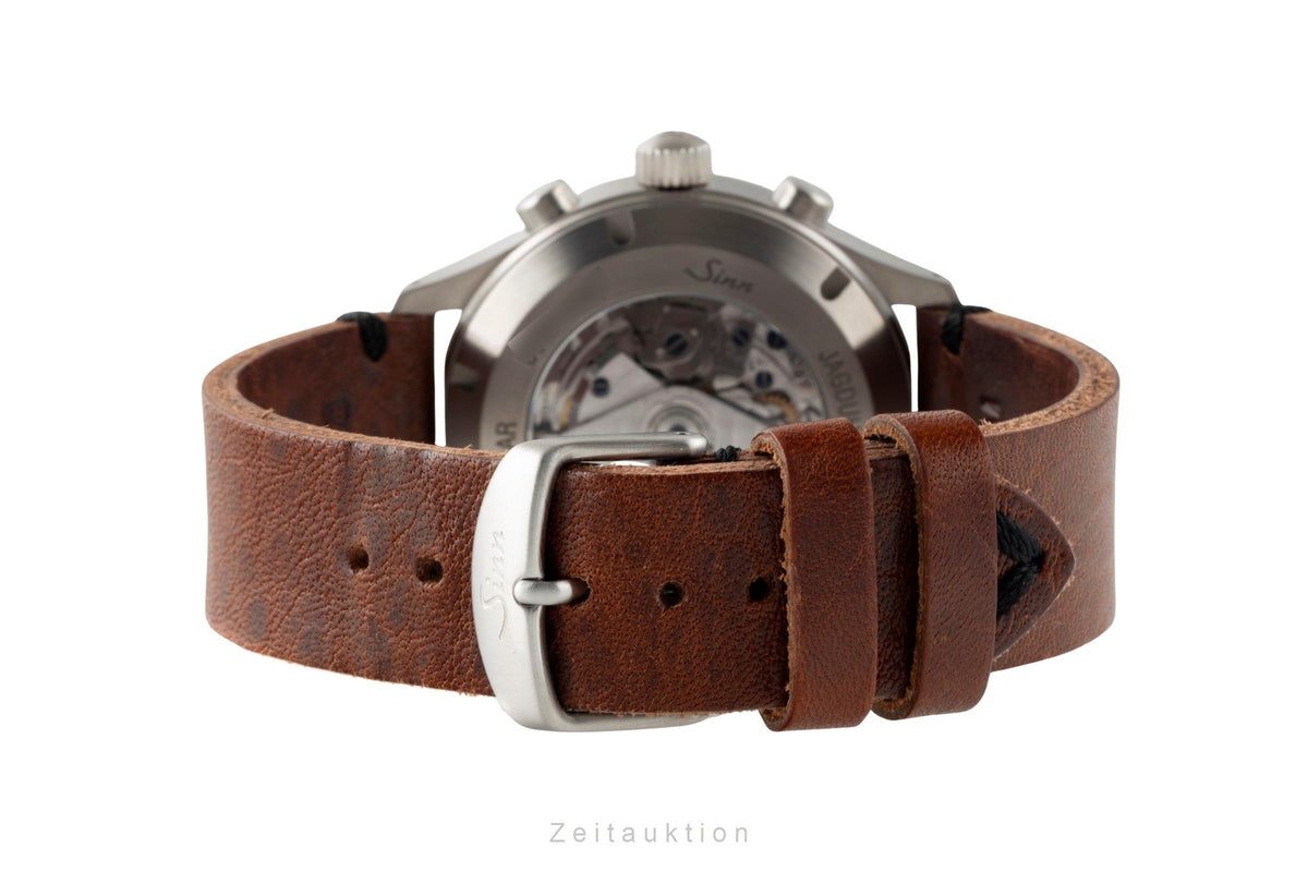 Sinn Jagduhr 3006 chronographe acier automatique montre pour hommes 3006.011 LP: 4950EUR  [2605393]