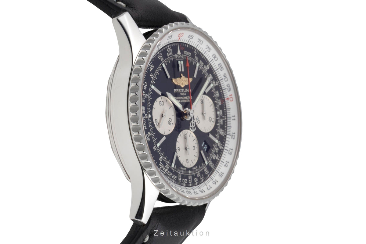 Breitling Navitimer 01 chronographe acier automatique montre pour hommes AB0120  [2605396]