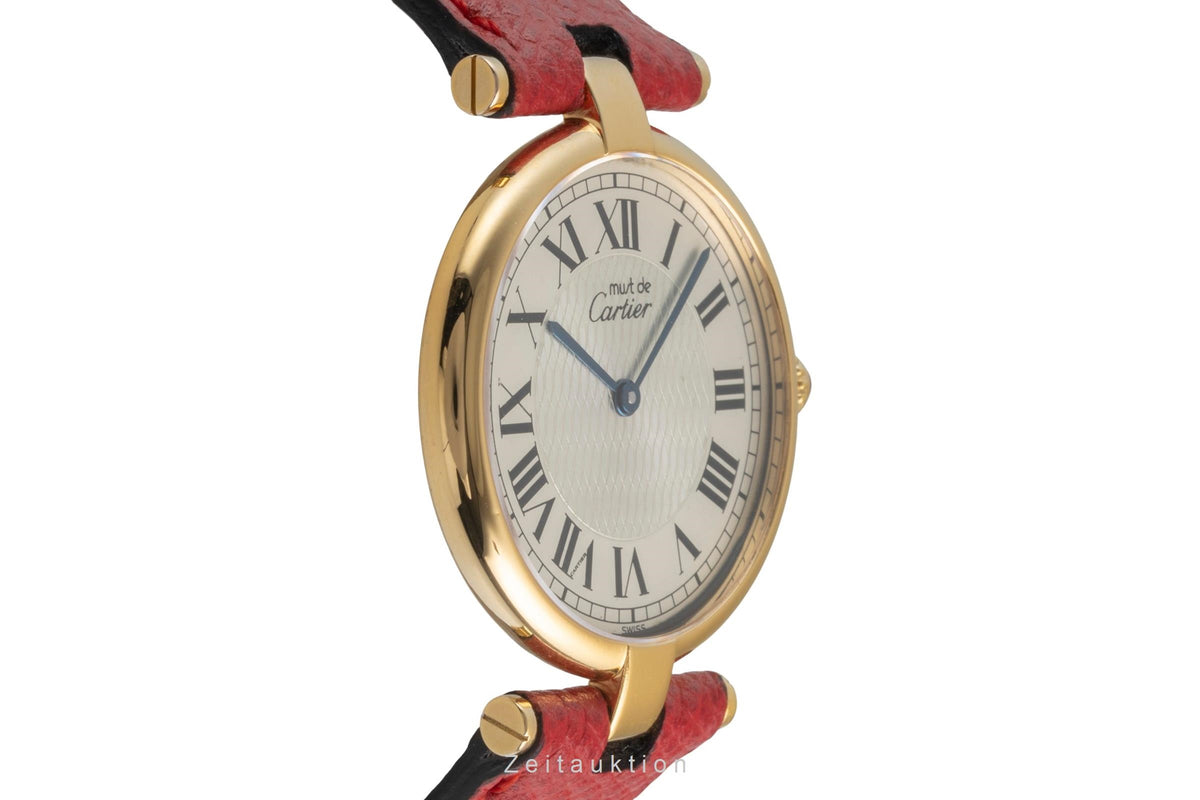 Cartier Vermeil silver-gilt quartz women's watch Limited  [2605397]
