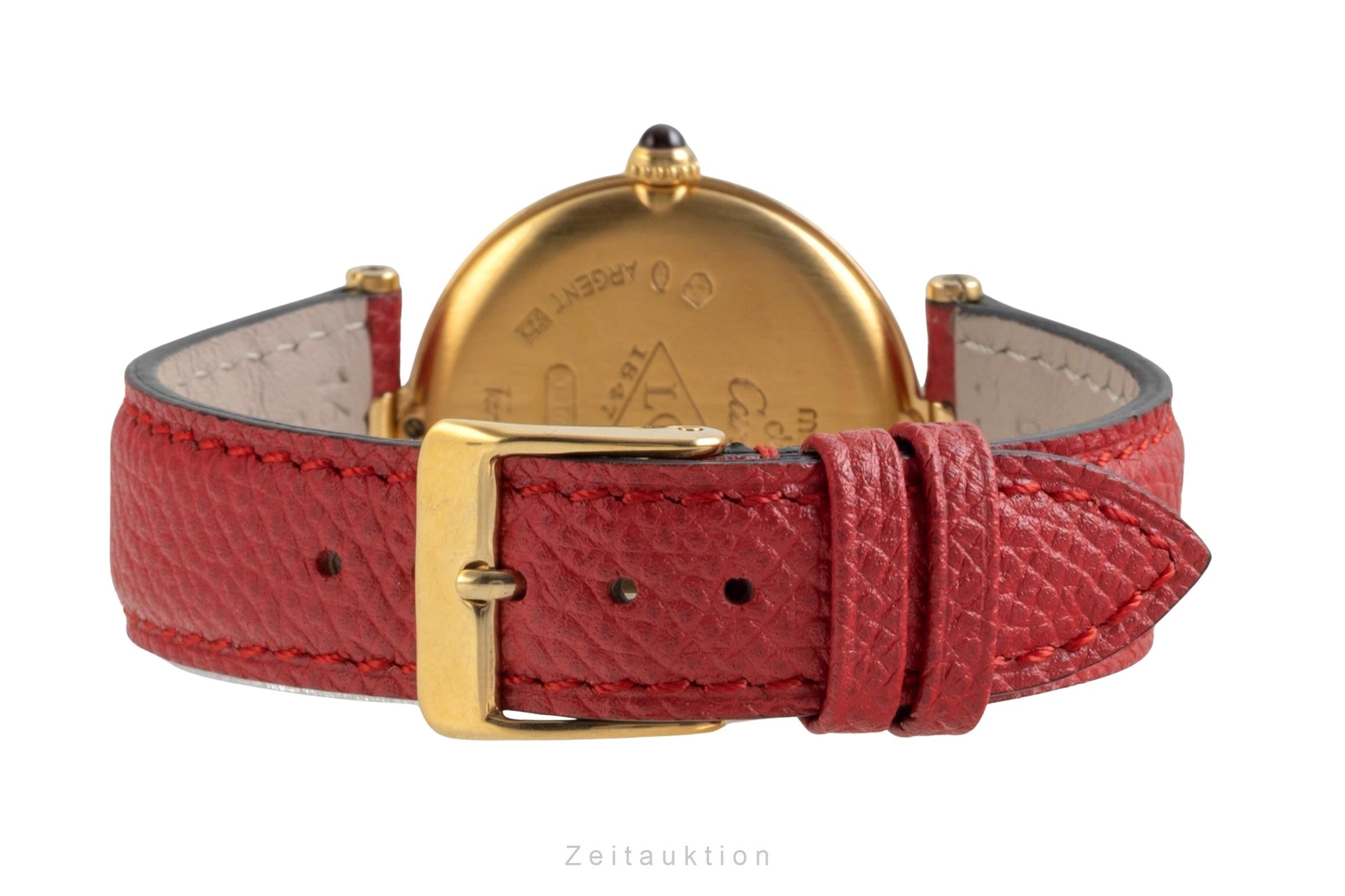 Cartier Vermeil silver-gilt quartz women's watch Limited  [2605397]