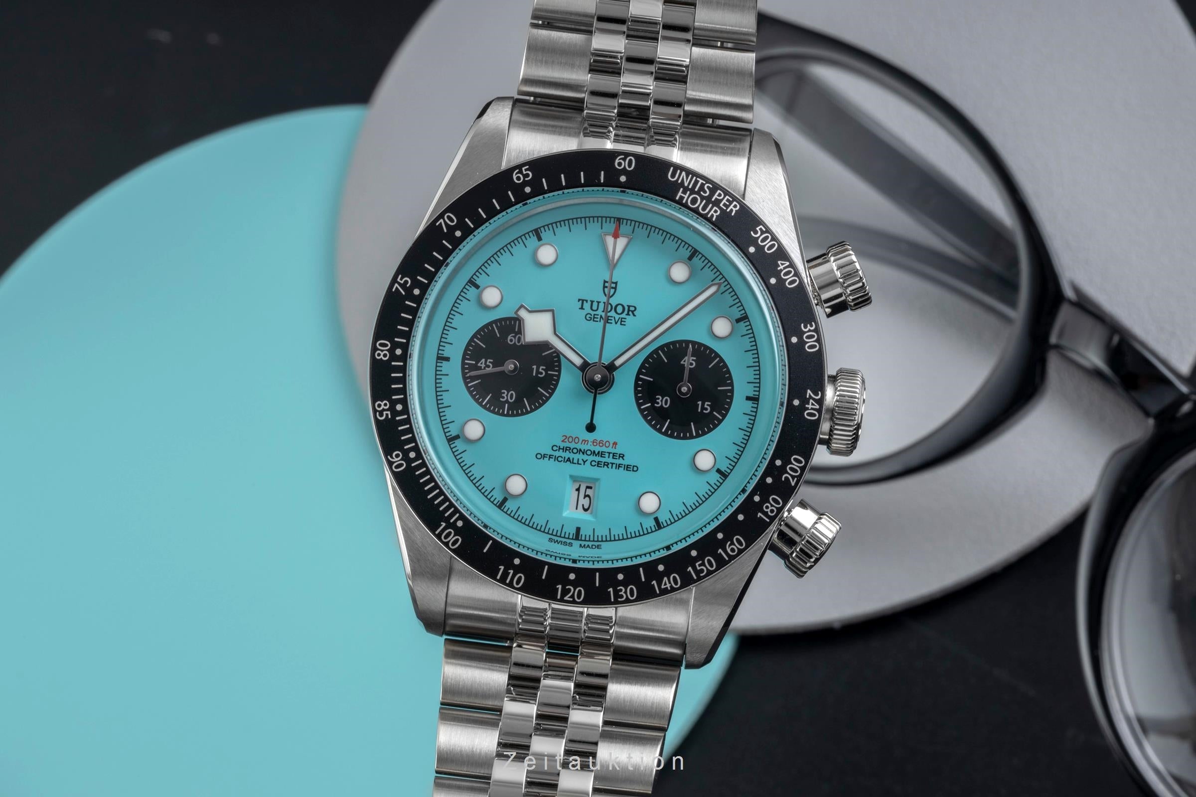 Tudor Black Bay chronograph steel automatic men's watch 79360N-0024  [2605398]