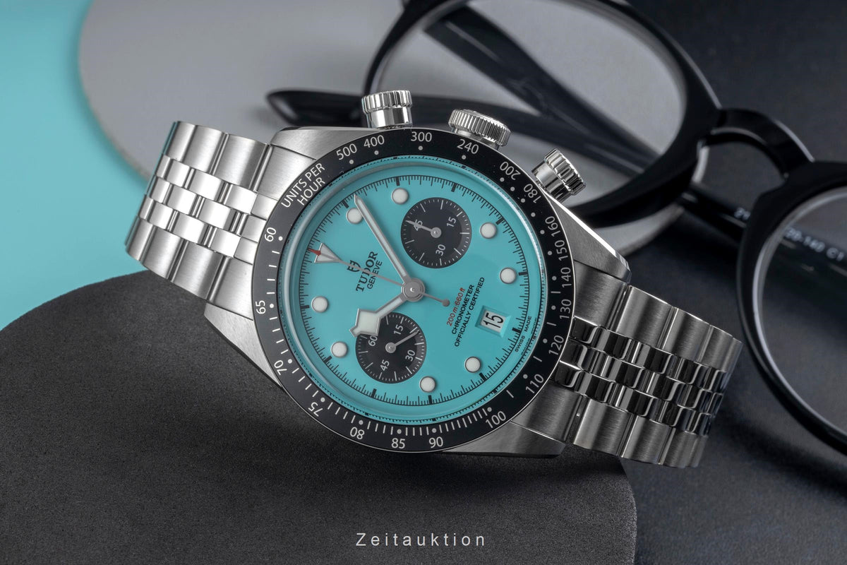 Tudor Black Bay chronograph steel automatic men's watch 79360N-0024  [2605398]