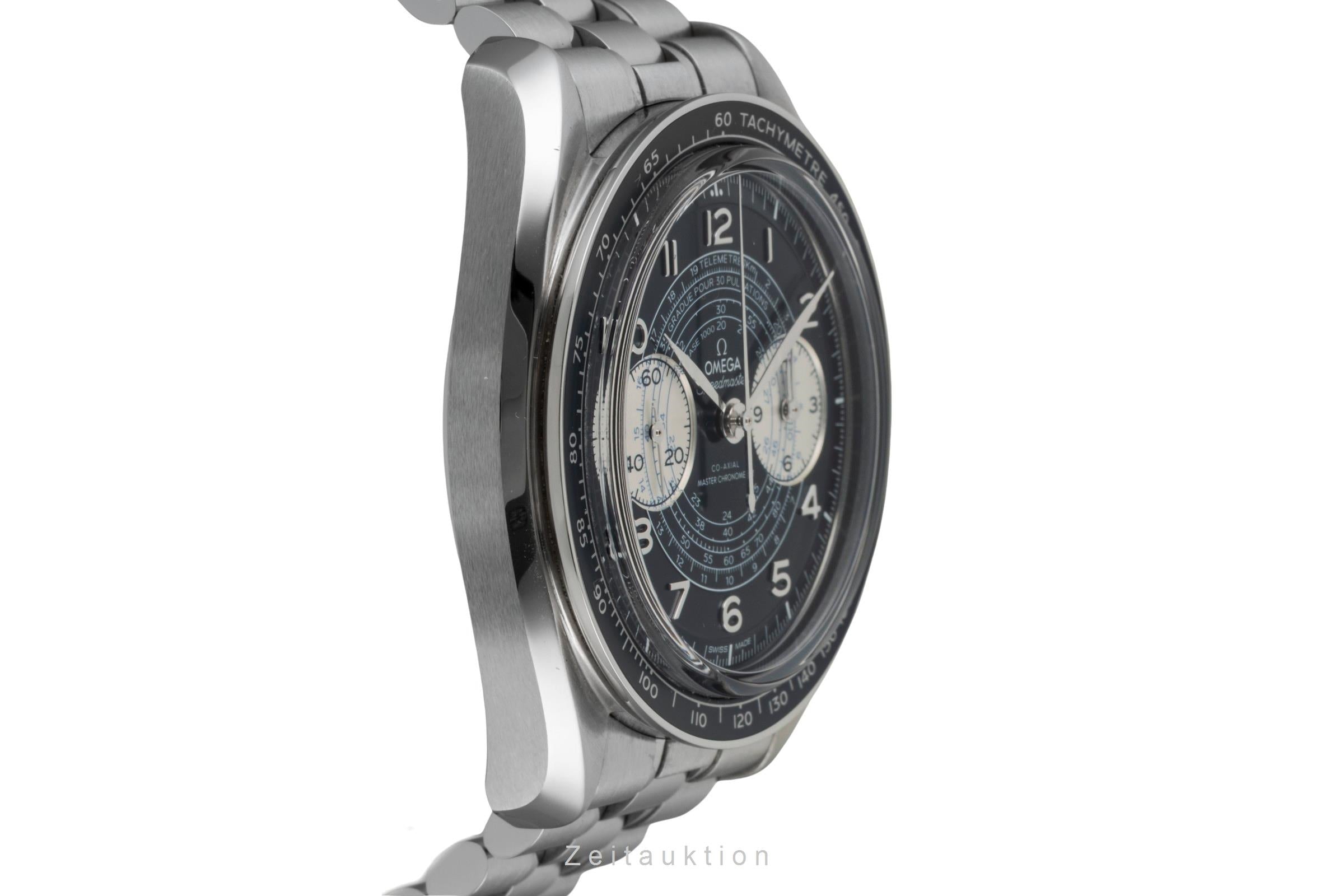 Omega Speedmaster chronograph steel manual winding Kal. 9908 Ref