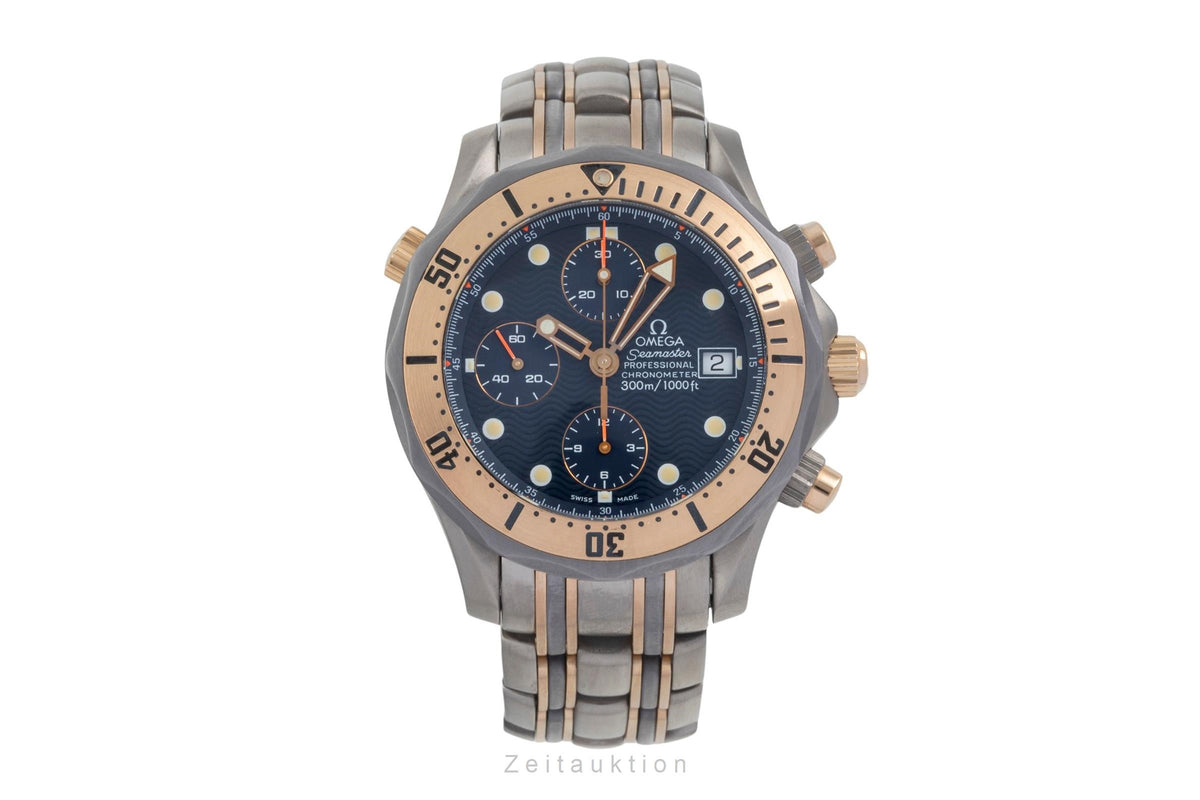 Omega Seamaster Professional 300M Chronograph Titan/Gold/Tantal Ref. 2296.80.00  [2605407]