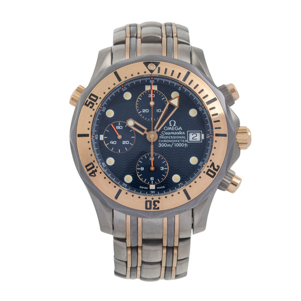 Omega Seamaster Professional 300M Chronograph Titan/Gold/Tantal Ref. 2296.80.00  [2605407]