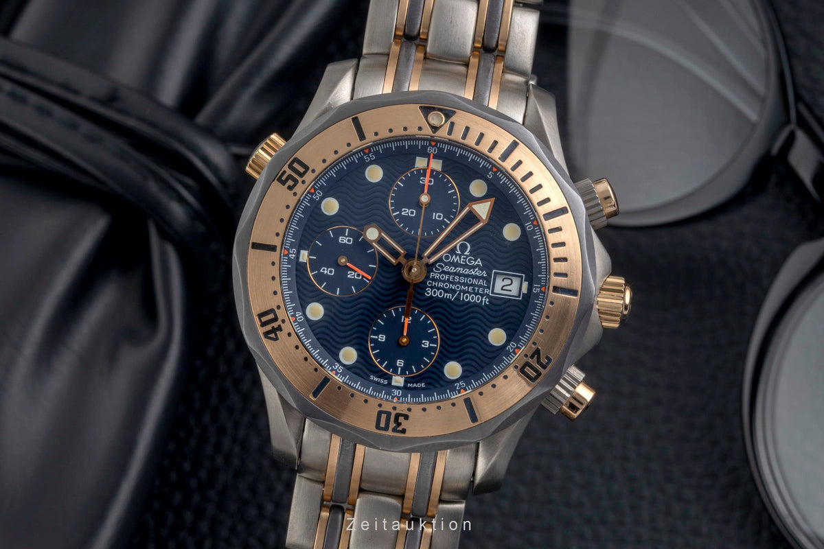 Omega Seamaster Professional 300M Chronograph Titan/Gold/Tantal Ref. 2296.80.00  [2605407]