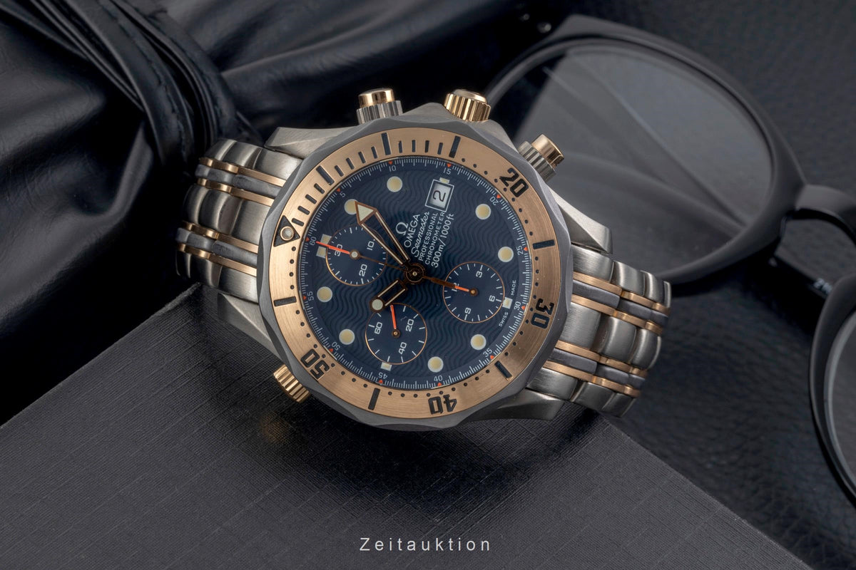 Omega Seamaster Professional 300M Chronograph Titan/Gold/Tantal Ref. 2296.80.00  [2605407]