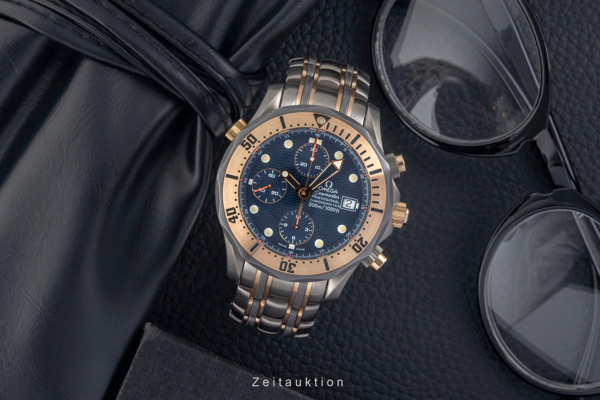 Omega Seamaster Professional 300M Chronograph Titan/Gold/Tantal Ref. 2296.80.00  [2605407]