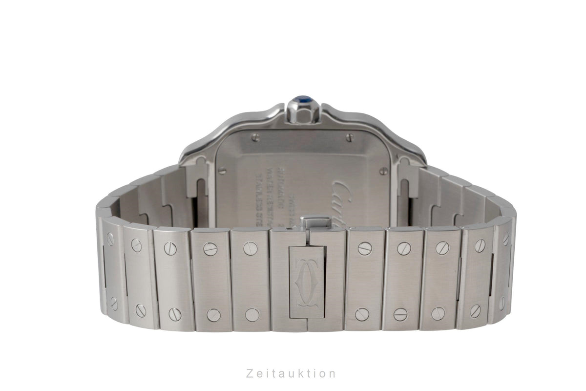 Cartier Santos steel automatic men's watch WSSA0030 LP: 9000EUR  [2605408]