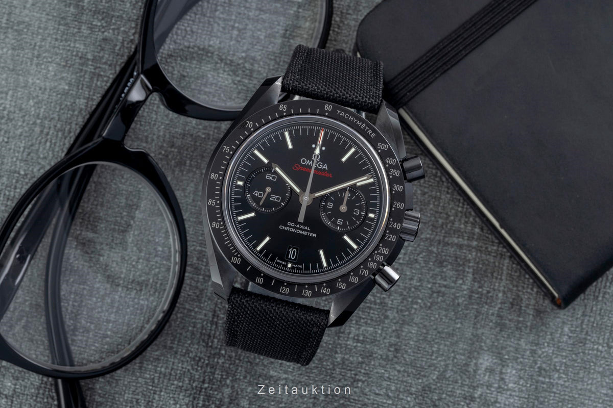 Omega Speedmaster Moonwatch chronograph ceramic automatic men's watch 311.92.44.51.01.003  [2605411]