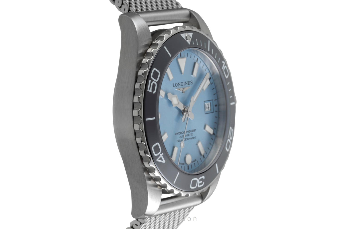 Longines Hydro Conquest acciaio automatismo orologio da uomo L3.779.4.99.6 LP: 2250EUR  [2605412]