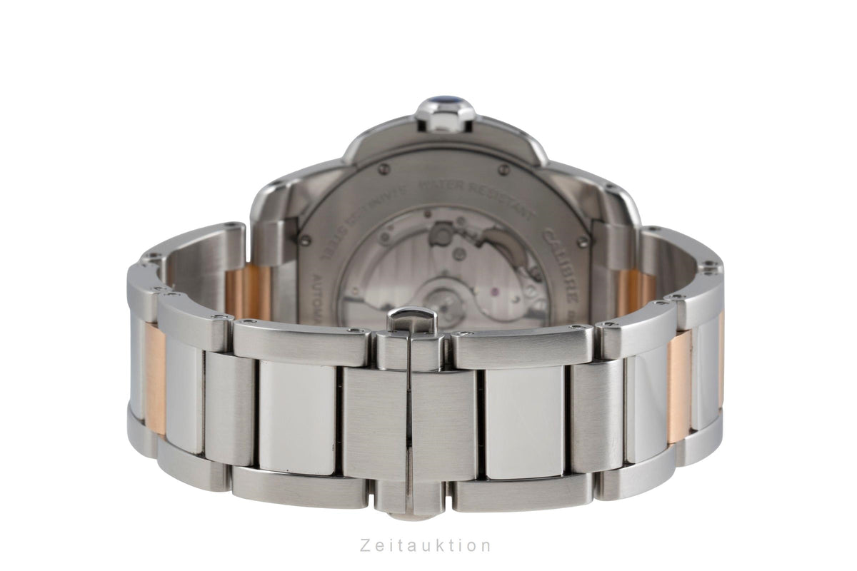 Cartier Calibre de Cartier steel / gold automatic men's watch W7100039  [2605413]
