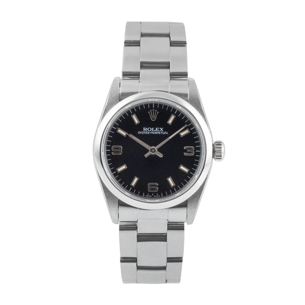 Rolex Oyster Perpetual steel automatic women's watch 67480  [2605417]