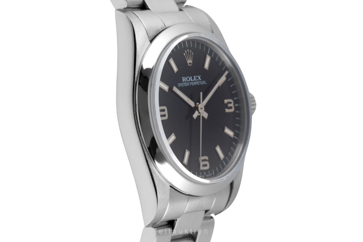Rolex Oyster Perpetual steel automatic women's watch 67480  [2605417]