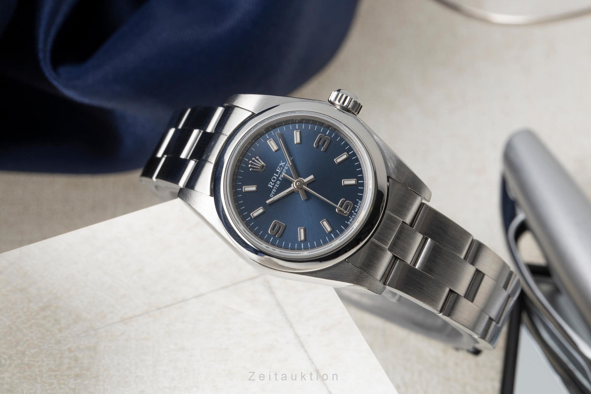 Rolex Oyster Perpetual steel automatic women's watch 76080  [2605419]