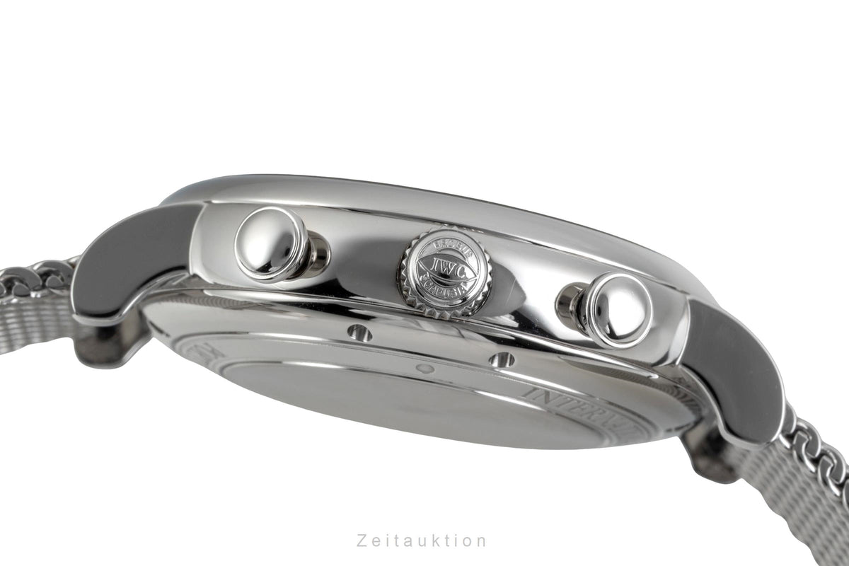 IWC Portofino Chronograph Edelstahl Automatik Herrenuhr Ref. IW391010 Papiere [2605421]