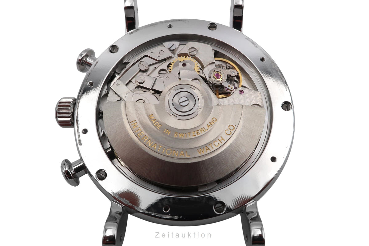 IWC Portofino Chronograph Edelstahl Automatik Herrenuhr Ref. IW391010 Papiere [2605421]