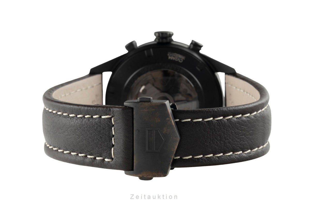 Tag Heuer Carrera Chronograph Titan Automatik Herrenuhr Ref. CV2A84.FC6394  [2605424]