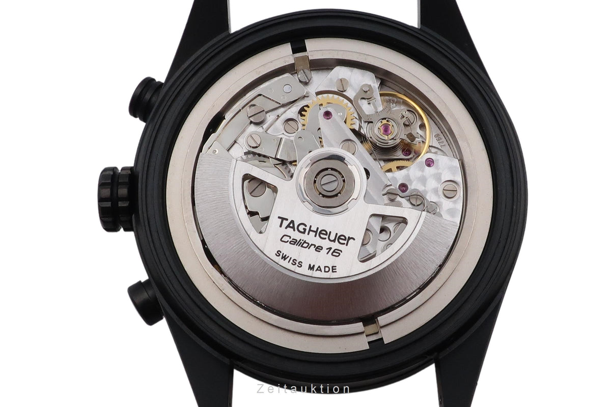 Tag Heuer Carrera Chronograph Titan Automatik Herrenuhr Ref. CV2A84.FC6394  [2605424]