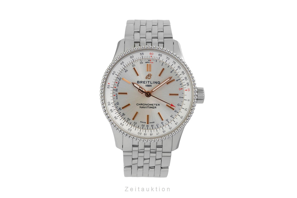 Breitling Navitimer steel automatic men's watch A17395F41G1A1 LP: 5750EUR  [2605430]