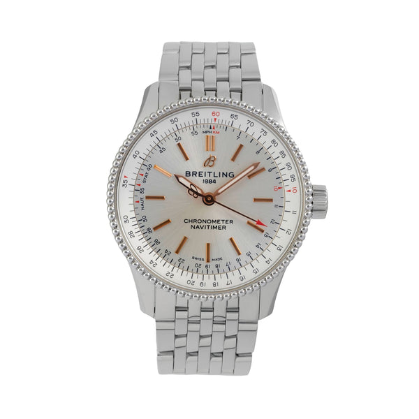 Breitling Navitimer steel automatic men's watch A17395F41G1A1 LP: 5750EUR  [2605430]