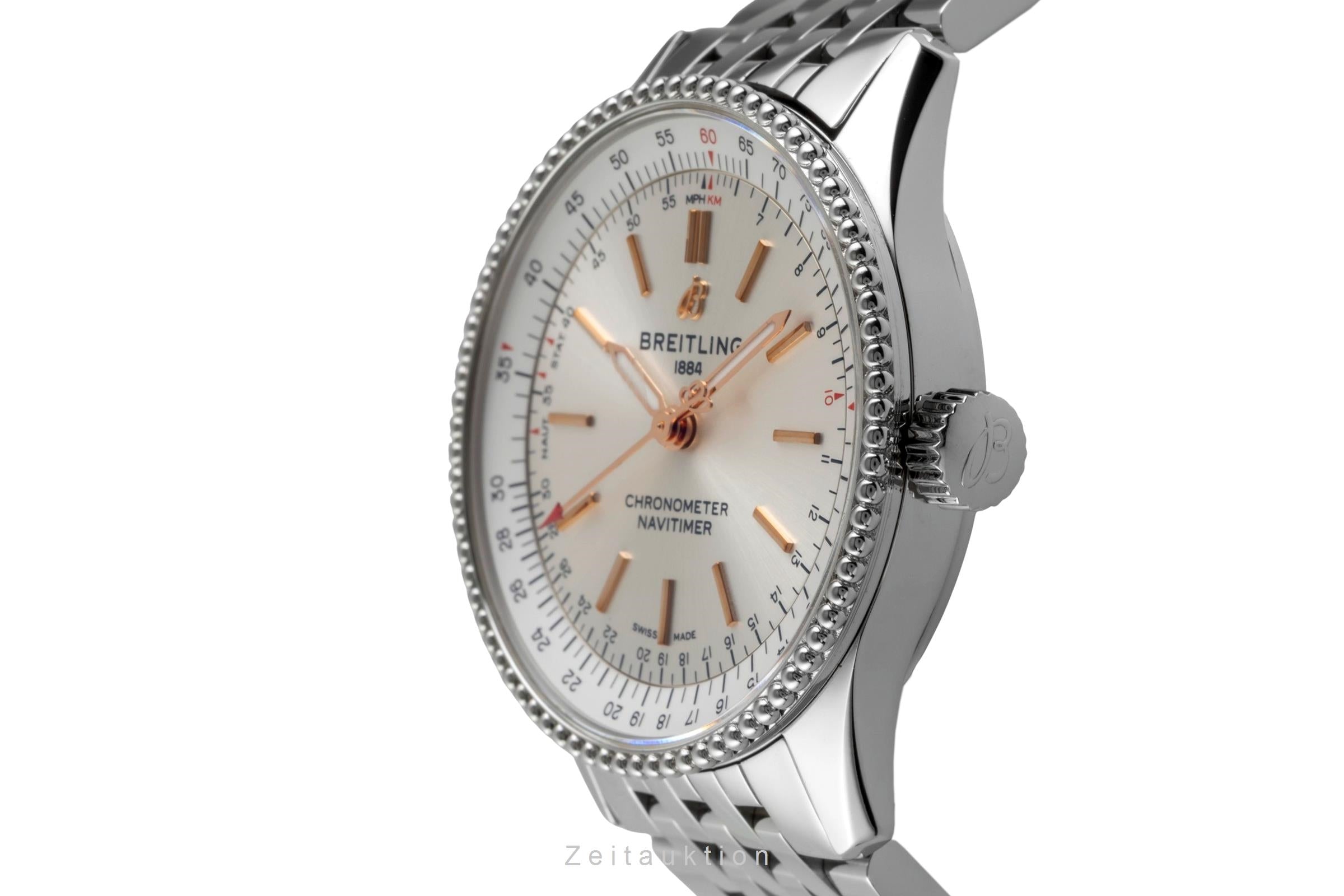 Breitling Navitimer steel automatic men's watch A17395F41G1A1 LP: 5750EUR  [2605430]