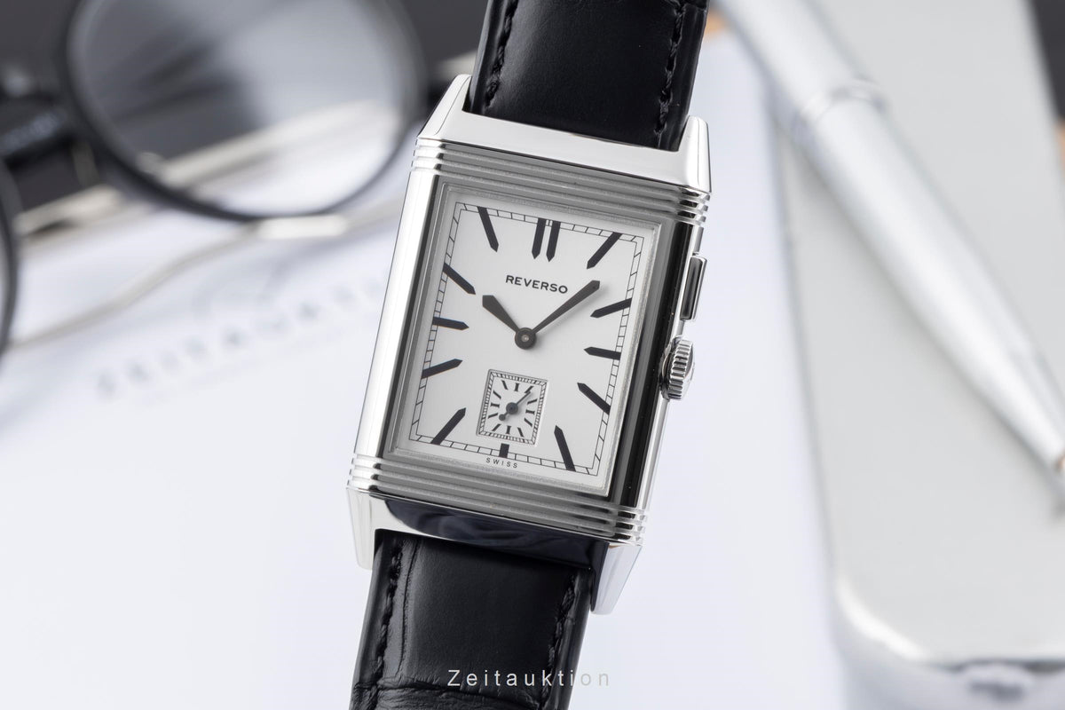 Jaeger LeCoultre Grand Reverso Ultra Thin Duoface Ref Q3788570 278.8.54 Papiere [2605432]