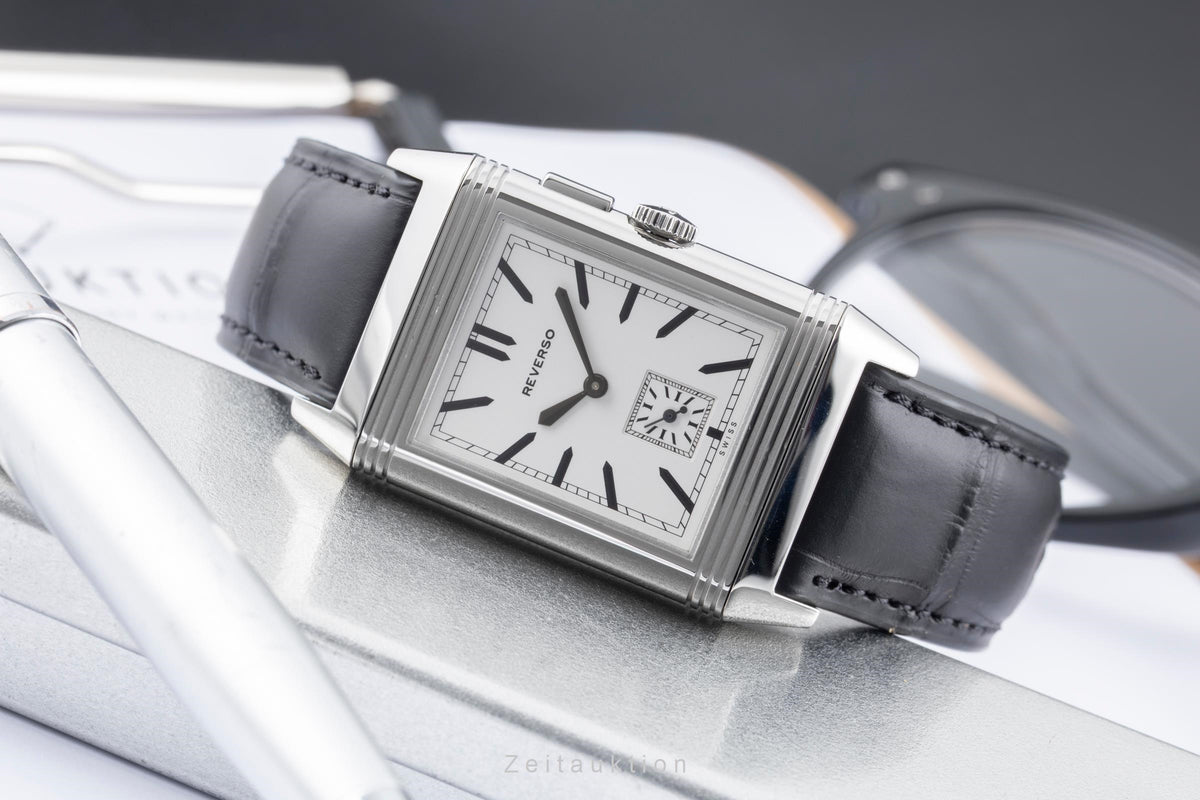 Jaeger LeCoultre Grand Reverso Ultra Thin Duoface Ref Q3788570 278.8.54 Papiere [2605432]