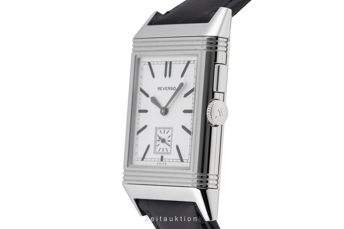 Jaeger LeCoultre Grand Reverso Ultra Thin Duoface Ref Q3788570 278.8.54 Papiere [2605432]
