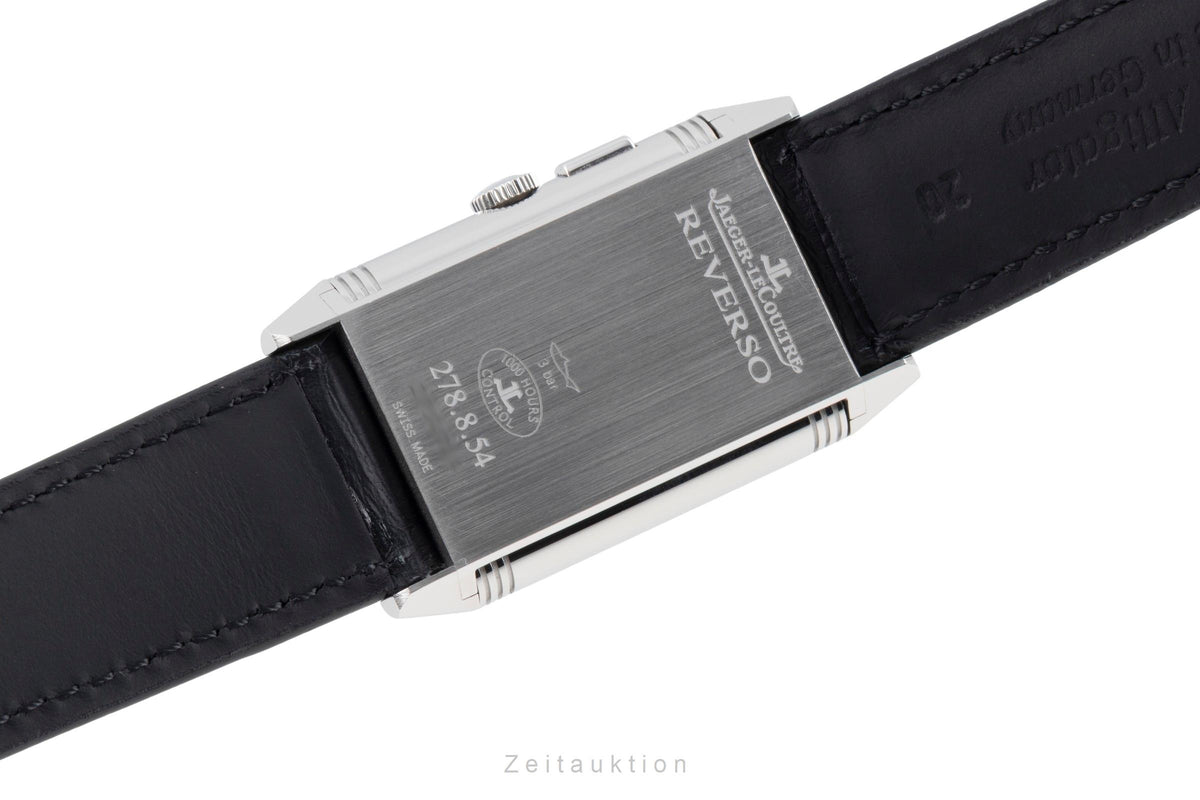 Jaeger LeCoultre Grand Reverso Ultra Thin Duoface Ref Q3788570 278.8.54 Papiere [2605432]