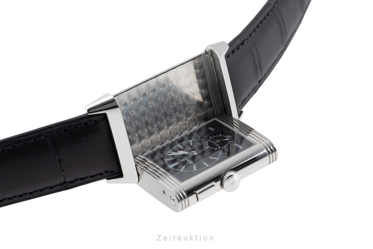 Jaeger LeCoultre Grand Reverso Ultra Thin Duoface Ref Q3788570 278.8.54 Papiere [2605432]