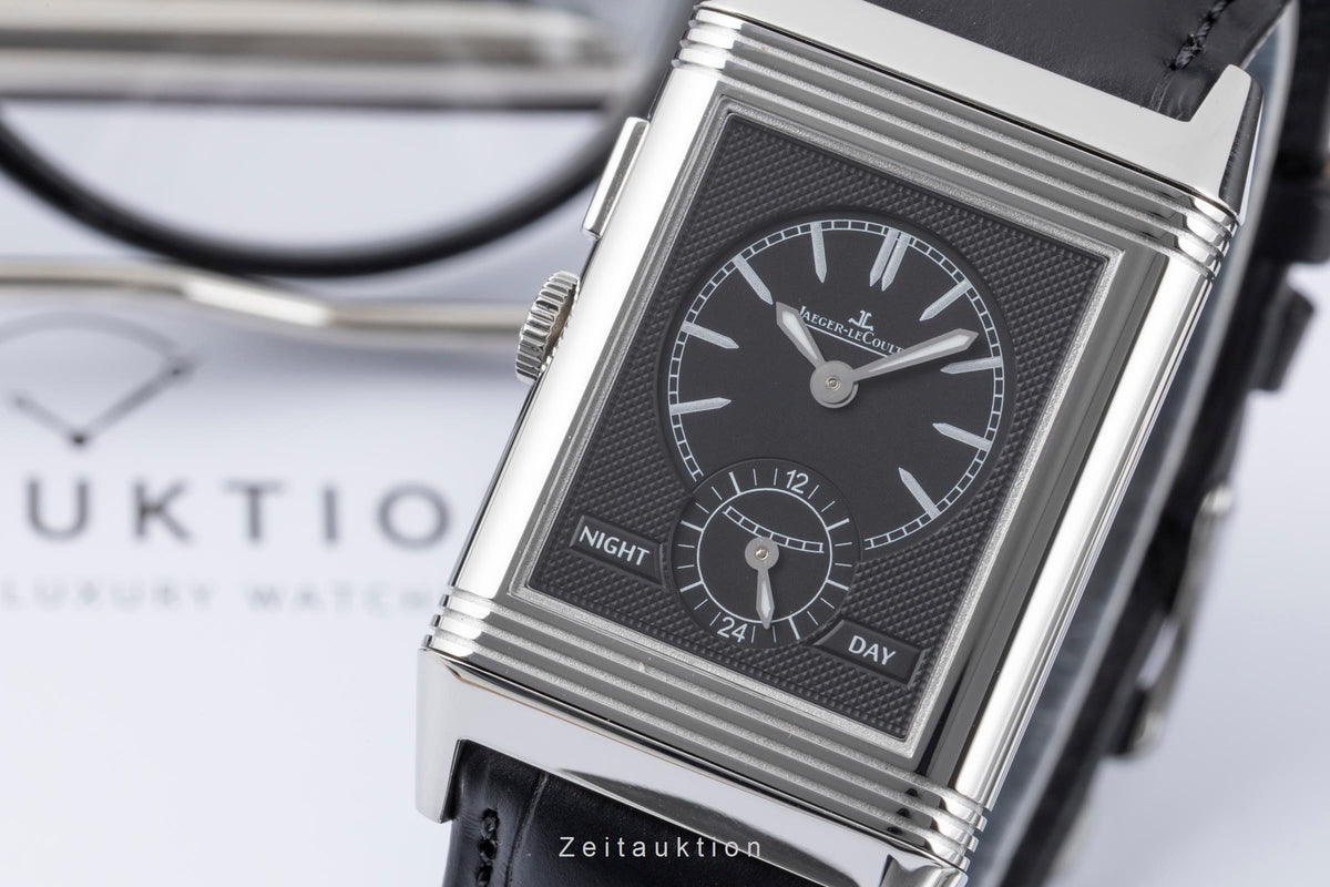 Jaeger LeCoultre Grand Reverso Ultra Thin Duoface Ref Q3788570 278.8.54 Papiere [2605432]