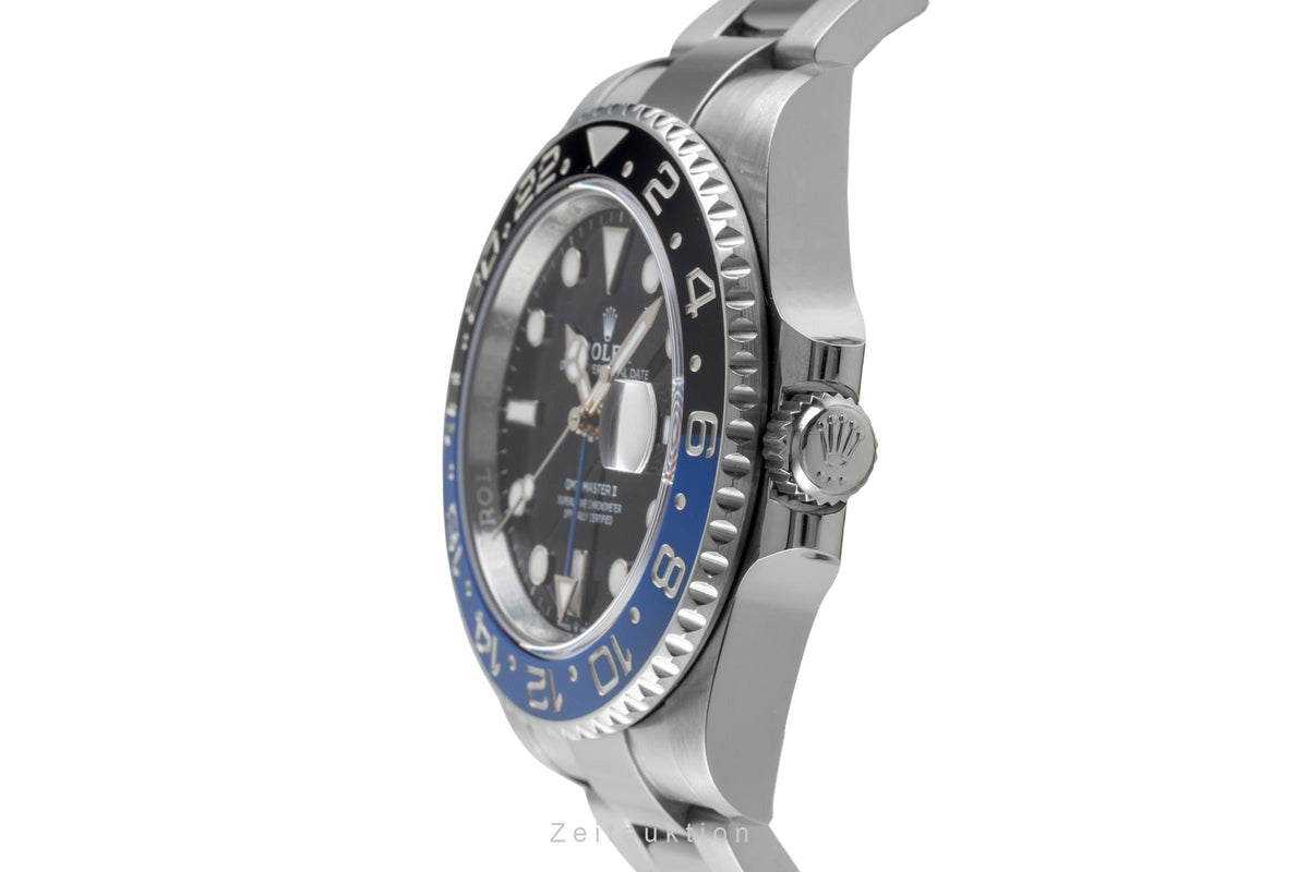 Rolex GMT-Master II chronograph steel automatic men's watch 126710BLNR  [2605433]