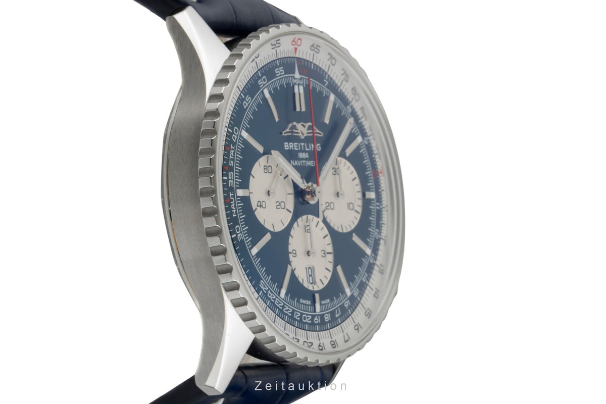 Breitling Navitimer 01 46 cronógrafo acero automático reloj para caballeros AB0137 LP: 9500EUR  [2605434]