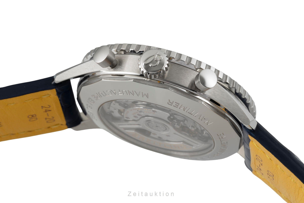Breitling Navitimer 01 46 cronógrafo acero automático reloj para caballeros AB0137 LP: 9500EUR  [2605434]