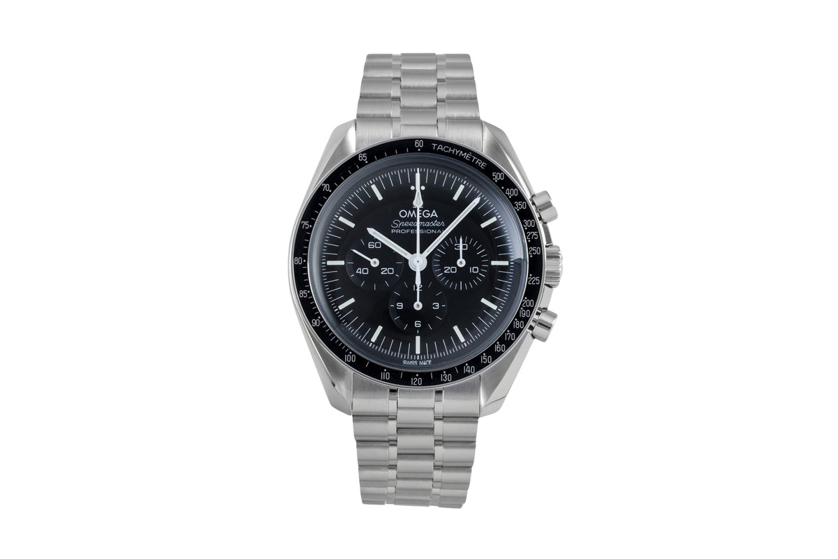 Omega Speedmaster Moonwatch cronografo acciaio carica manuale orologio da uomo 310.30.42.50.01.001 LP: 7600EUR  [2605435]